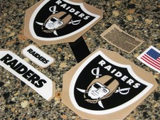 LAS VEGAS OAKLAND Football Helmet Decal Set FULL Size 3M 20MIL