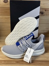 Adidas Lite Racer Adapt Athletic Shoes Gray Blue Casual Sneakers Men's Size 9.5