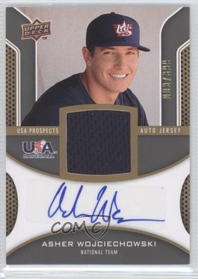 2009 Signature Stars USA Prospects Jerseys 3/399 Asher Wojciechowski Auto 0c2