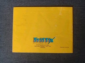Castelian (Triffix Entertainment, 1991) NES Game w/ Manual, Tested & Working