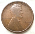 1909-VDB LINCOLN WHEAT CENT VERY GOOD DETAIL VERY NICE COIN ** TAKE A LQQK **#1
