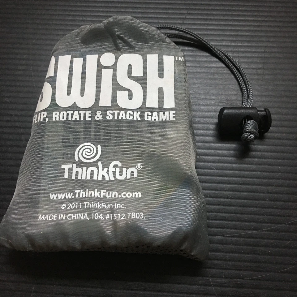 ThinkFun Flip, Rotate & Stack Swish Card Game For Ages 8+ With Case - Image 3 of 4