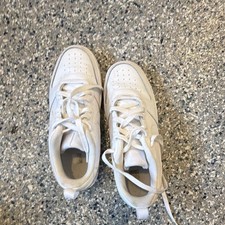Nike Court Borough Low 2 GS White Boys Sneakers US Size 6Y