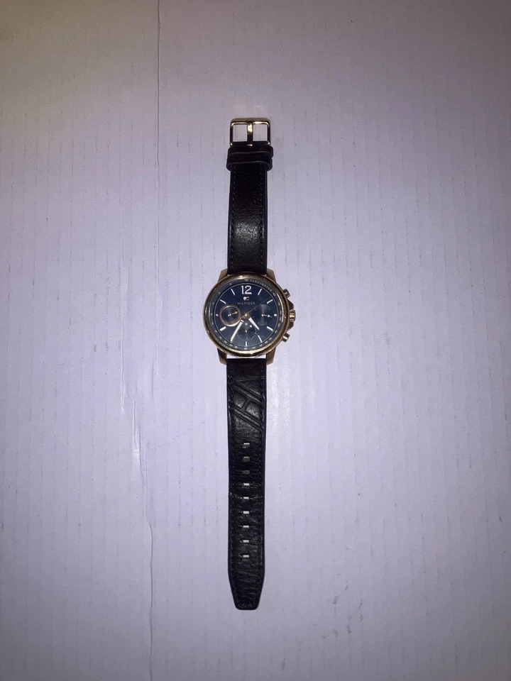 Tommy Hilfiger Men's Original Leather Strap Watch TH.255.1.34.2353 - Image 2 of 2