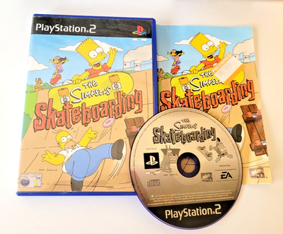 The Simpsons Skateboarding PS2 | Boxed | With manual | MINT DISC | PAL UK -