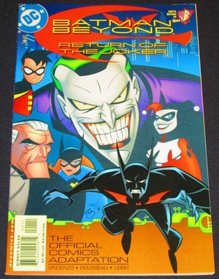 BATMAN BEYOND: RETURN OF THE JOKER Official Comics Adapt [DC 2001] NM or better!