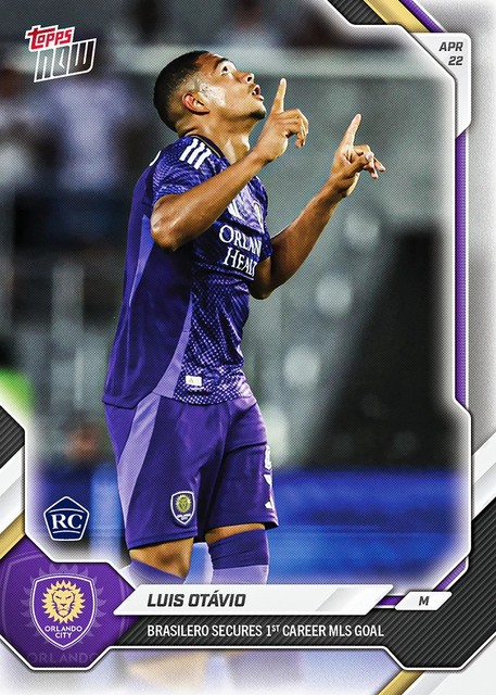 Luis Otavio RC 1st Goal Brasilero - 2026 MLS Topps NOW - Card 31 Presale