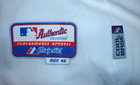 KANSAS CITY ROYALS MANNY PINA 2011 GAME USED WORN ROOKIE JERSEY SPLITTORFF PATCH — photo 7