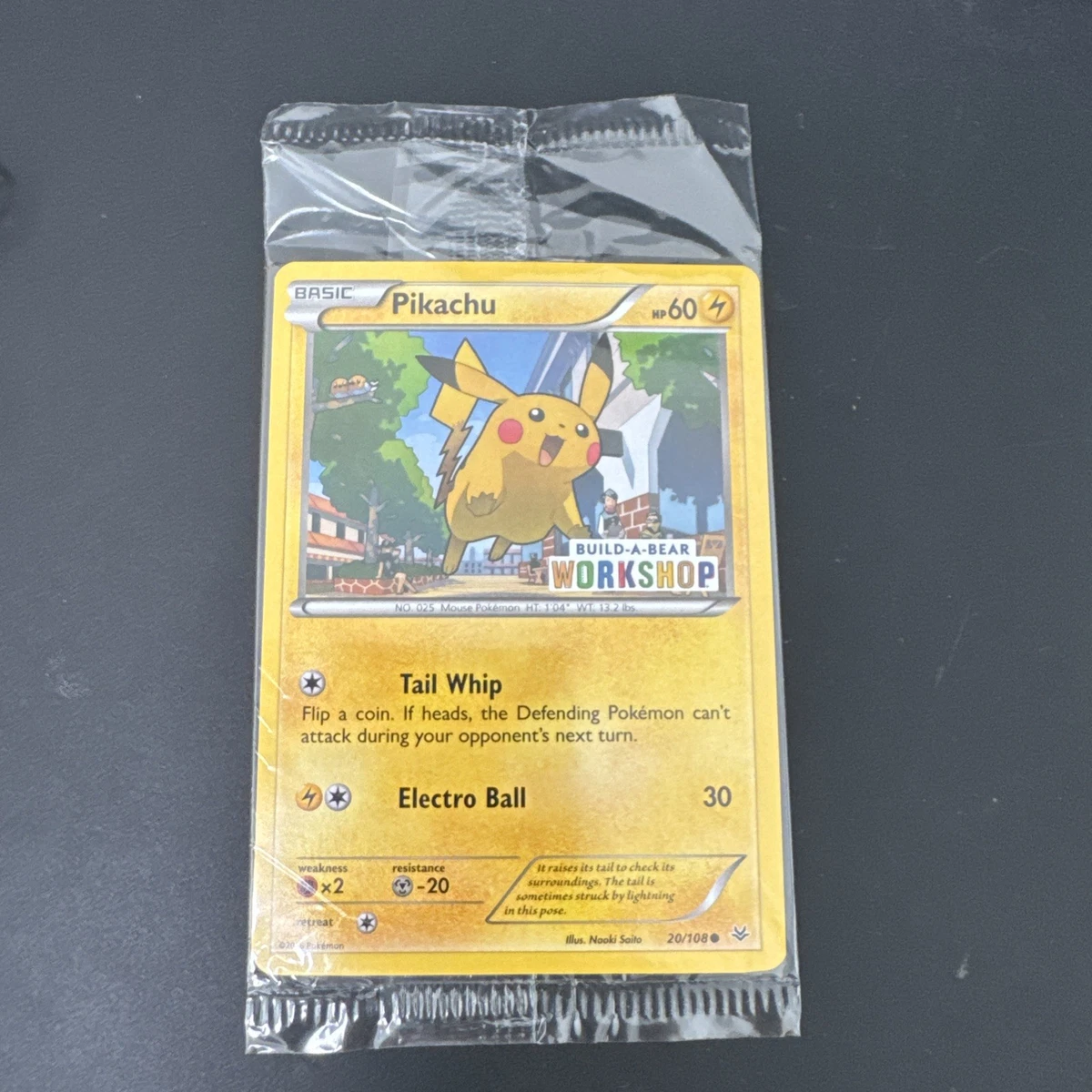 【激レア】ピカチュウ　プロモ　built a bearコラボ　英語版 Build-A-Bear Workshop Trading Card Games for sale - eBay