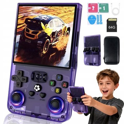 Handheld Game Console R36MAX Handheld Game 64G Konsole-18000 Spiele Tragbare Pro