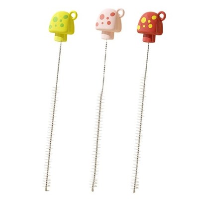 Straw Scrubber Brush ABS Materials Test Tube Cleaning Brush For Homes Kitchen