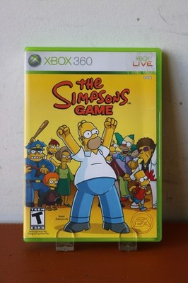 The Simpsons Game (Microsoft Xbox 360, 2007)