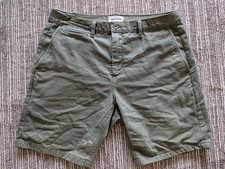 Taylor Stitch Olive Shorts Size 33 Men's Fashion