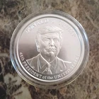 GSM Donald J. Trump 45th President .999 Fine Silver 1 Troy Oz Round