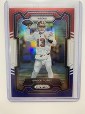 2023 Panini Prizm Brock Purdy San Francisco 49ers Red White Blue #266
