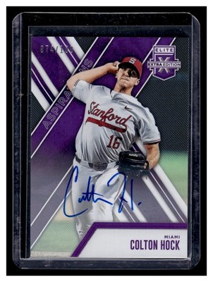 Hock, Colton - 2017 Elite Extra Edition - Autograph - 74/100