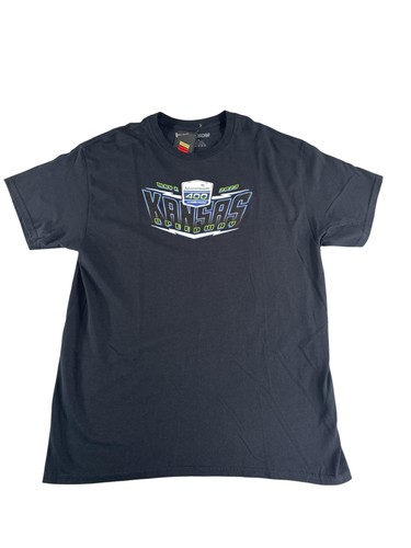Kansas Speedway Shirt Mens Large NASCAR AdventHealth 400 2023 Cup Series Race