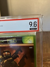 Halo 2 Microsoft Xbox 2004 NEW FACTORY SEALED Graded Wata PSA 9.6 A Grading
