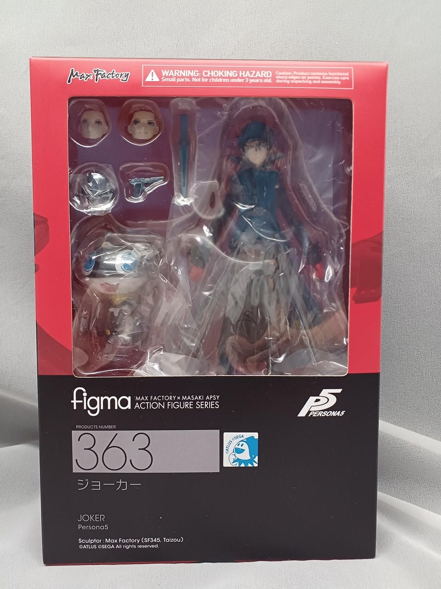 Max Factory - max factory figma 363 ジョーカー Used Persona 5 Joker figma 363 Max Factory Action Figure