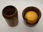 RARE Kokeshi Doll 'Camellia' Handcraft Modern Sosaku by Usaburo "Accessory Case" — photo 7