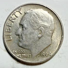 1964D Roosevelt Dime 90% Silver