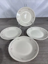 Corelle ENGLISH BREAKFAST Bread Plates 6 3/4" Set of 4