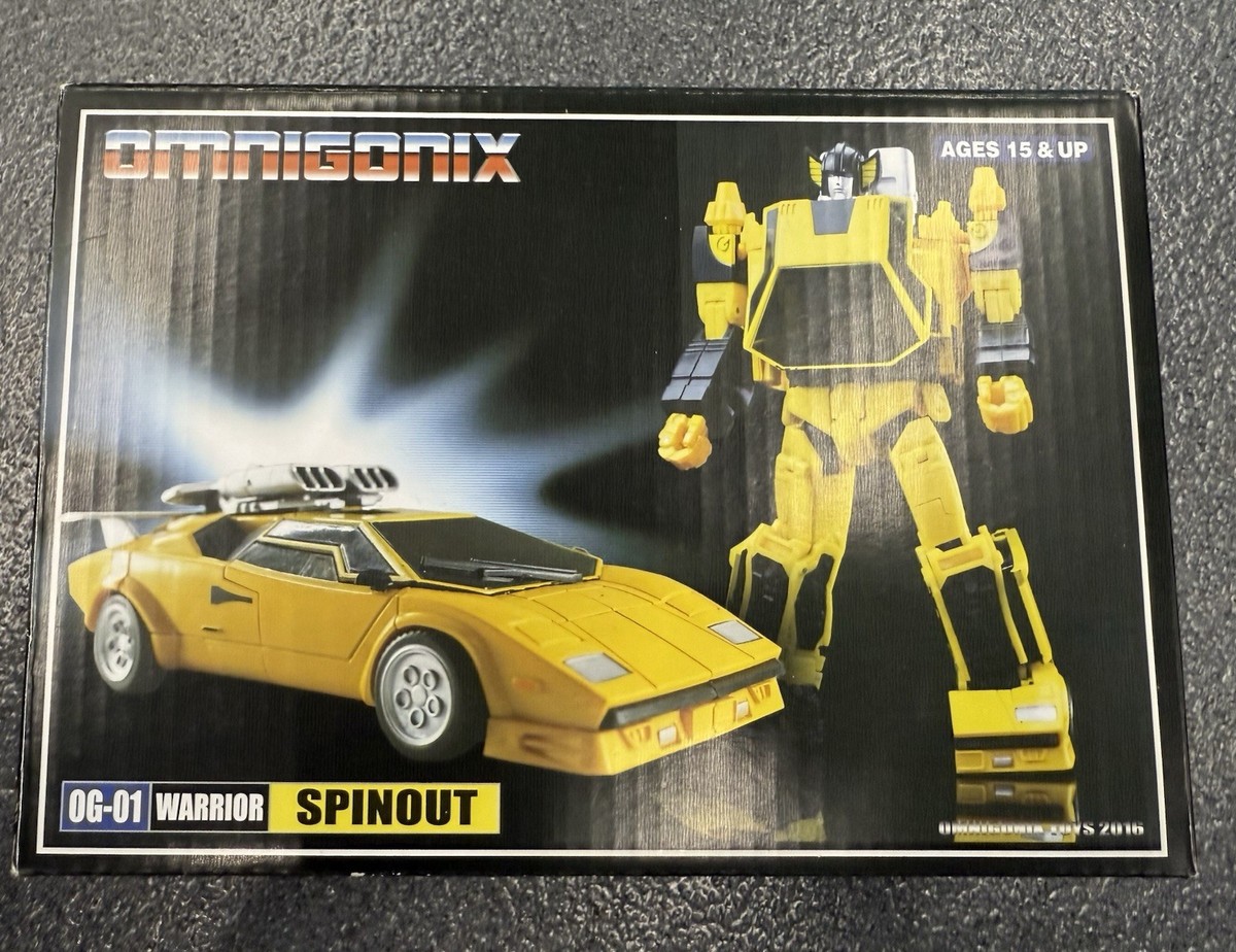 Omnigonix OG-01 SPINOUT Warrior Transformers Masterpiece