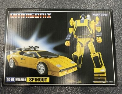 Omnigonix OG-01 SPINOUT Warrior Transformers Masterpiece