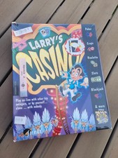 Larry's Casino PC Big Box game computer SEALED