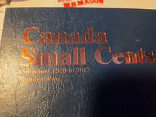 Whitman Coin Folder 4049 Canada Small Cents Vol 2  1989 - 2012  Album / Book