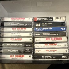 Neil Diamond Cassette Tape Collection 16 Cassettes