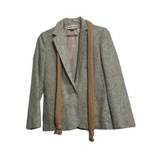 Vintage Bobbie Brooks Gray Union Made Blazer Size 9