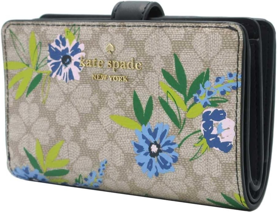 折りたたみ財布 Kate Spade KK912 Spade Flower Floral Medium Bifold Wallet Kate Spade] Spade Flower Floral Medium Bifold Wallet KK912