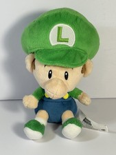 Super Mario Baby Luigi Soft Stuffed Toy Plush Doll SK Japan epoch