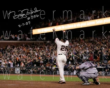 Barry Bonds #756 signed photo 8X10 poster picture autograph RP