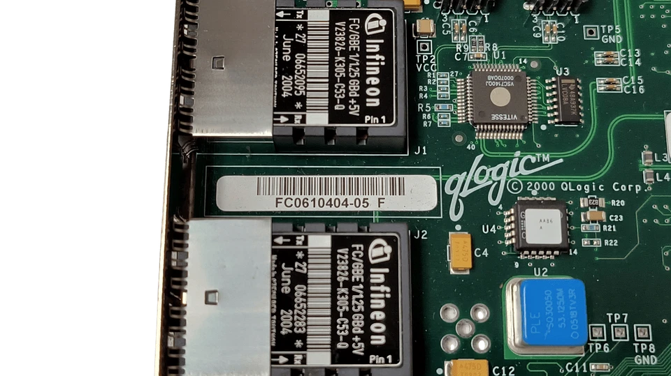 Qlogic FC0610404-05 C Server Dual Fiber Channel Bus Adapter - PCI-X - Image 4 of 4