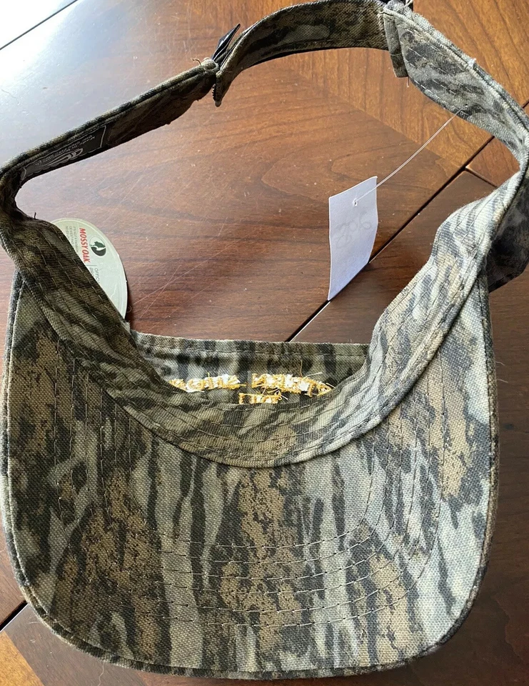 MOSSY OAK Camoflauge Adjustable Closure Pre-Curved Visor Cap New With Tags - Image 4 of 4