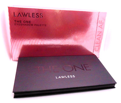 LAWLESS THE ONE  EyeShadow Palette Clean AF 18x0.03oz/1g   NIB