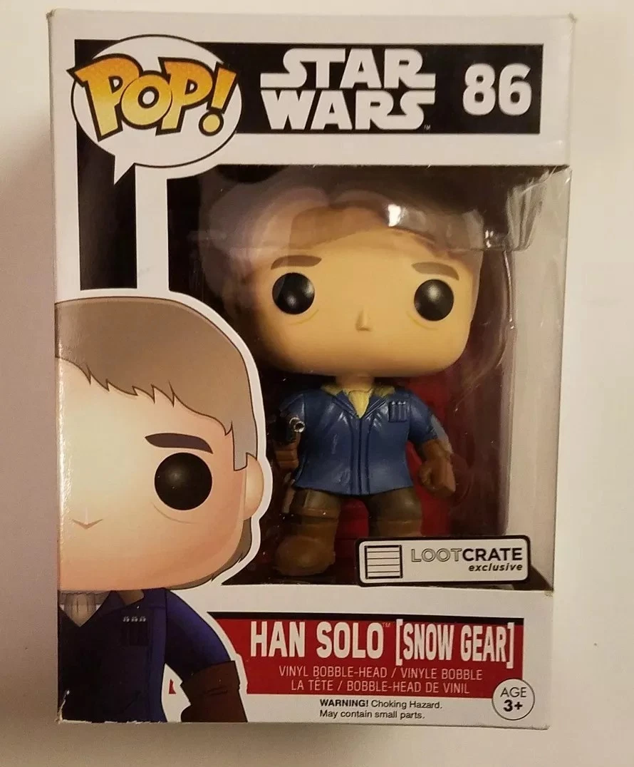 Loot crate exclusive clearance han solo pop