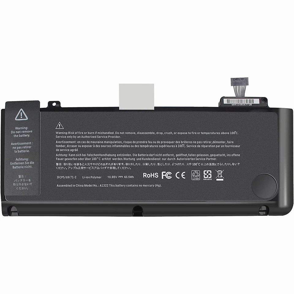A1322 Battery For Macbook Pro 13" A1278 Mid 2009/2010/2011/2012 TOP Quality New - Image 2 of 4