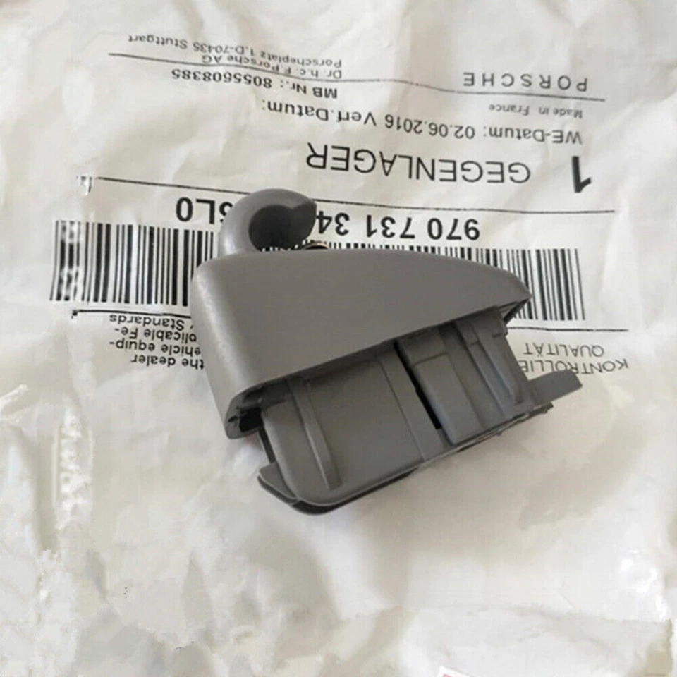 Parasol gris para Porsche Panamera 2010-2016 gris clip gancho retenedor Foto 2 de 4