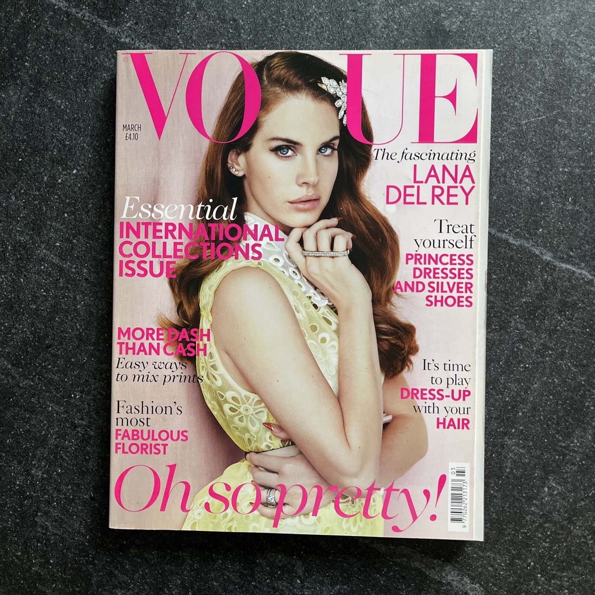 VOGUE UK featuring Lana Del Rey / March 2012 Vintage British