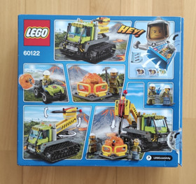 Lego City 60122 Volcano Caterpillar Inc Original Box Complete VGC