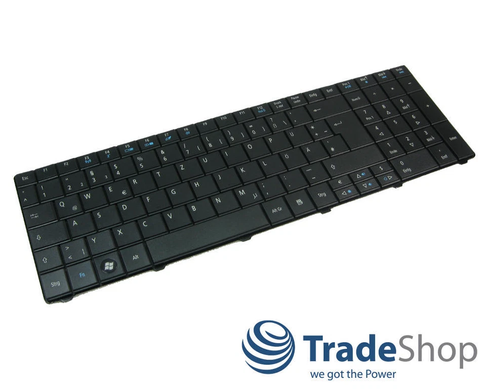 Laptop Tastatur QWERTZ DE Deutsch für Packard Bell Easynote Q5WV1 Q5WS1 Q5WTC - Bild 2 von 3