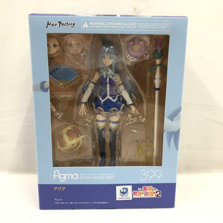 このすば　figma 399 アクア アクションフィギュア Amazon.com: Max Factory KonoSuba: Aqua Figma Action Figure