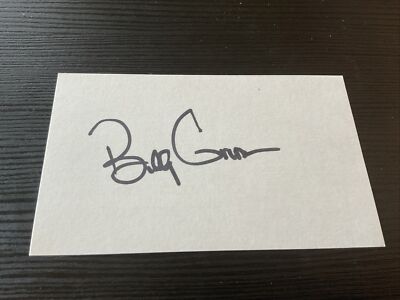 1992 TIGERS: Buddy Groom, SIGNED 3x5 Card