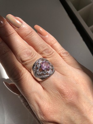 Bella Luce Ring JTV Rhodium Over 925 Sterling Silver CZ ...