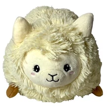 Squishable LAMB, SHEEP ALPACA LLAMA, Cream, Plush Stuffed, RARE 11”
