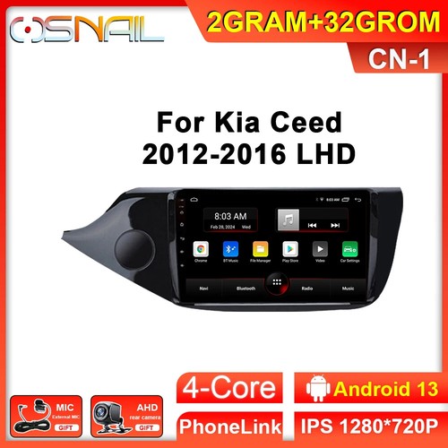 For KIA Ceed 2012-2016 Car Radio CarPlay Multimedia Auto Video Player GPS Screen - Picture 25 of 32