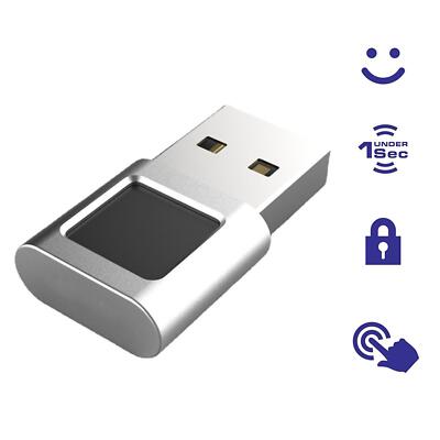 Safety USB Fingerprint Reader Fingerprint Scanner, Safety Key 360° Touch